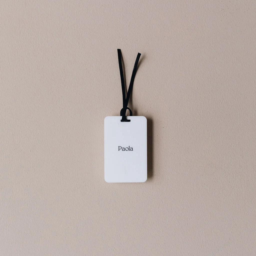 Marque-place "Minimalist" blanc – Image 5