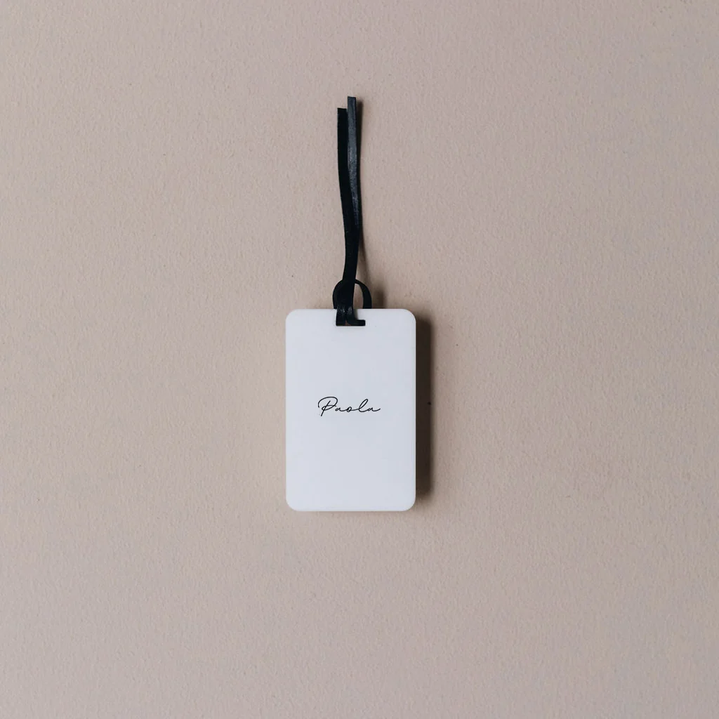 Marque-place "Minimalist" blanc – Image 6
